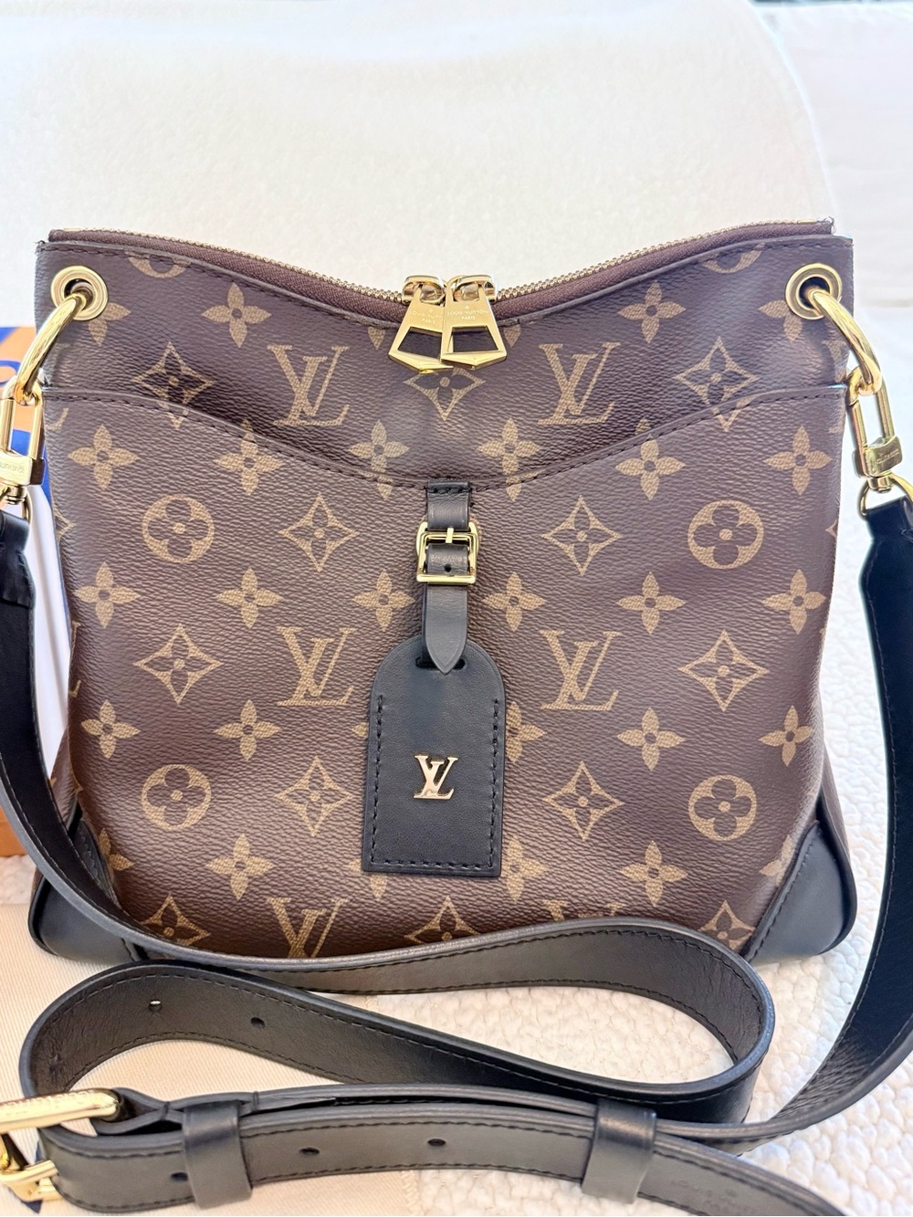 Louis Vuitton Odeon PM    Monogram Canvas Shoulder/Crossbody Bag